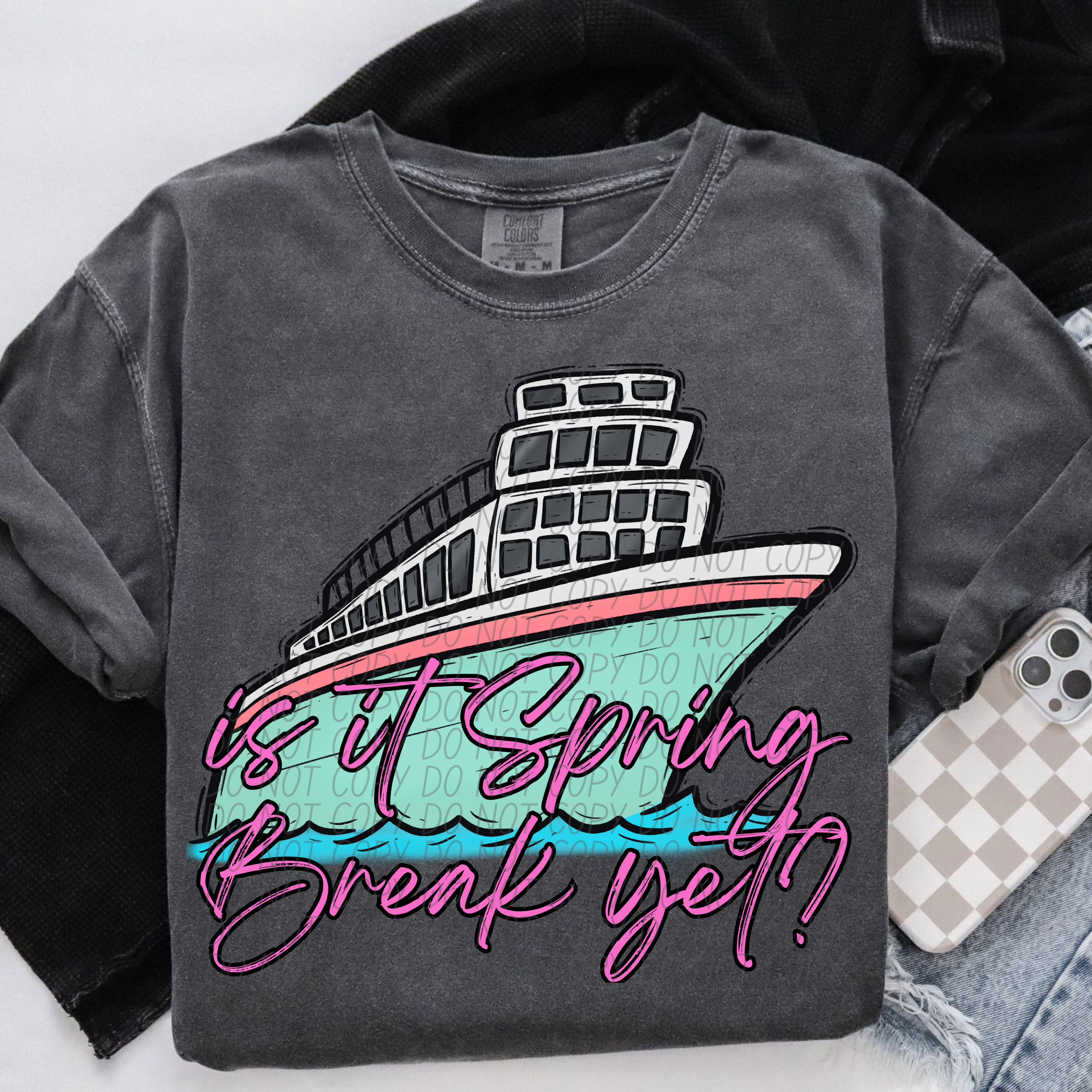 It's Transfer Time – wholesale Sublimatöverföring – 5269 - Är det våruppehåll än rosa bokstäver *DTF0