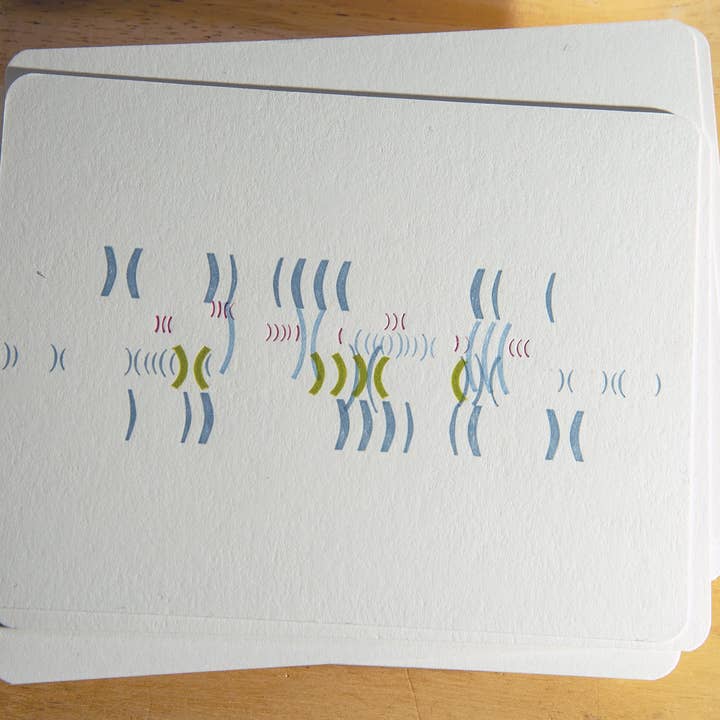 PARENTHESIS 07 / set of small prints for wholesale by Impeller Press