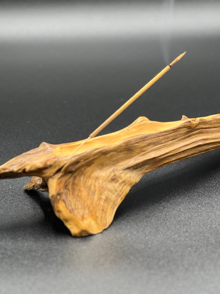 Porte-encens, silence, cadeaux, méditation, naturel pour la vente par NatureCreat