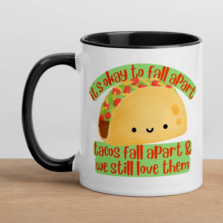 It's Okay to Fall Apart Mug for wholesale by Jetpack Mugs