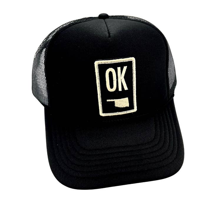 Billie Jane's Trucker Hats - Wholesale Trucker Hat - Women's - State of Oklahoma Embroidered Patch . Trucker Hat9