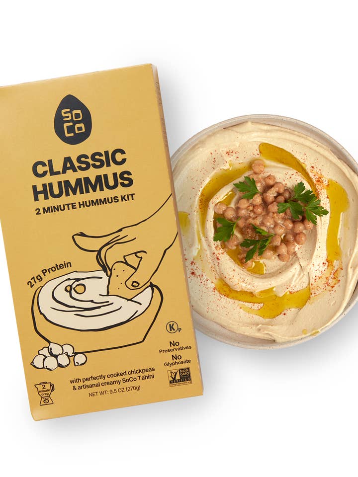 2 Minute Hummus Kit for wholesale by Seeds of Collaboration