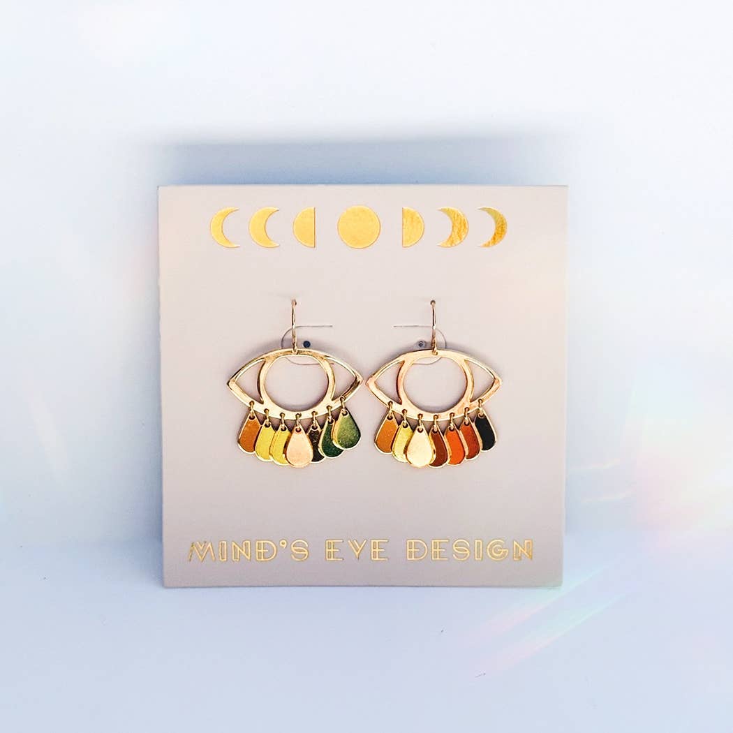 Mind's Eye Design - Vente Boucles d'oreilles pendantes - Boucles d'oreilles Crying Over You2