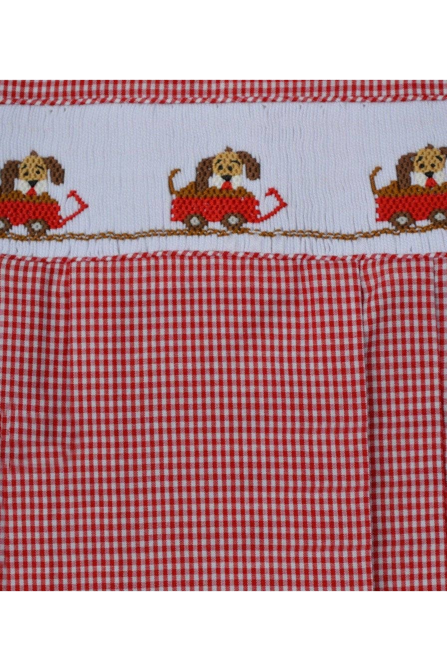 Julius Berger & Carriage Boutique - Wholesale Jumpsuit - Baby - Carriage Boutique Baby Boys Hand Smocked Classic Creeper - R1