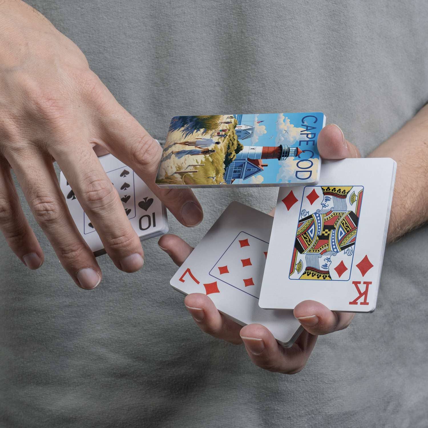 Boardwalk Puzzle Company - Wholesale Playing Cards - Cape Cod - Playing Cards2