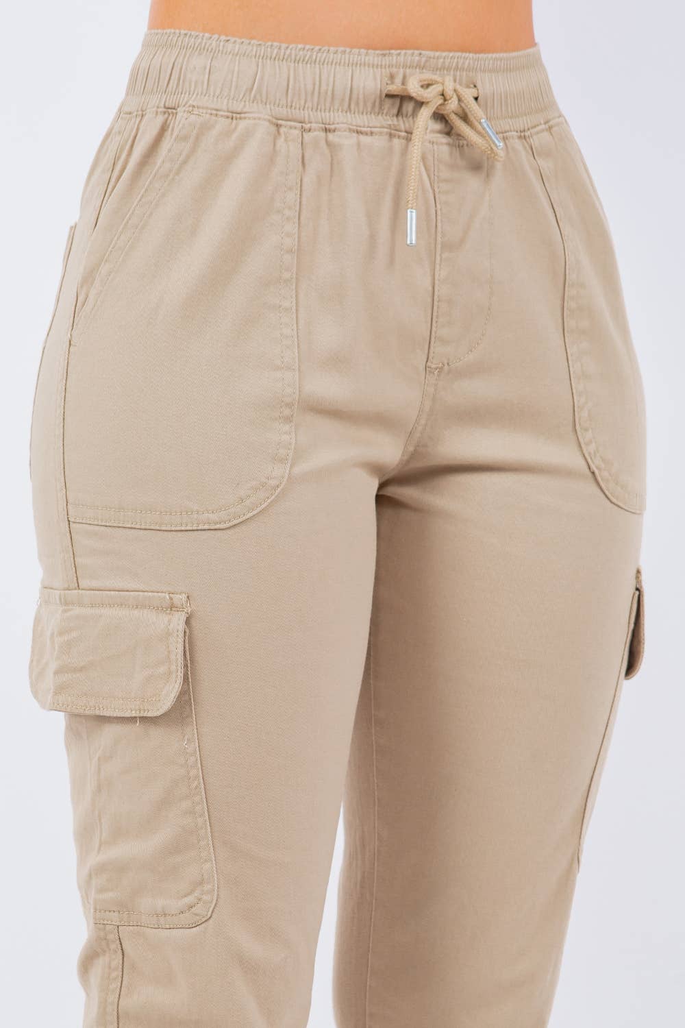 Veracci - Wholesale Pants - Women's - Stretch Twill Cargo Jogger Pants womens12