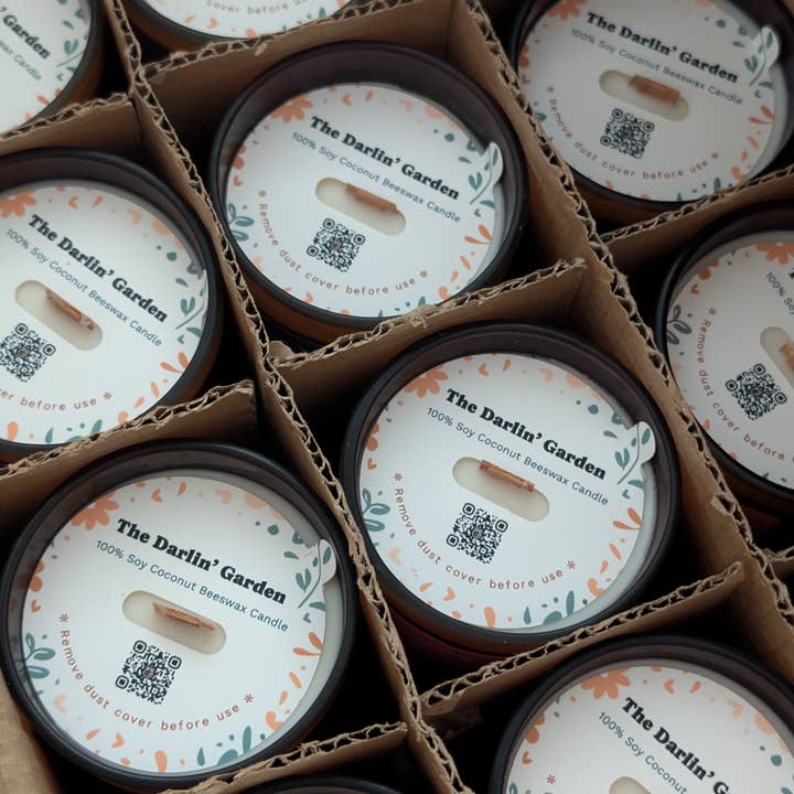 The Darlin' Garden - Wholesale Jar/Filled Candle - Enchanted Grove Wood Wick Candle4