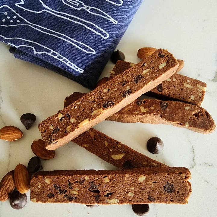 Healing Home Foods - Wholesale Cookie - Biscotti Double Chocolate Chip