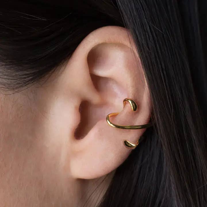 Ear Cuff Gold Filled Bar Earring for wholesale by Jewelry Bar