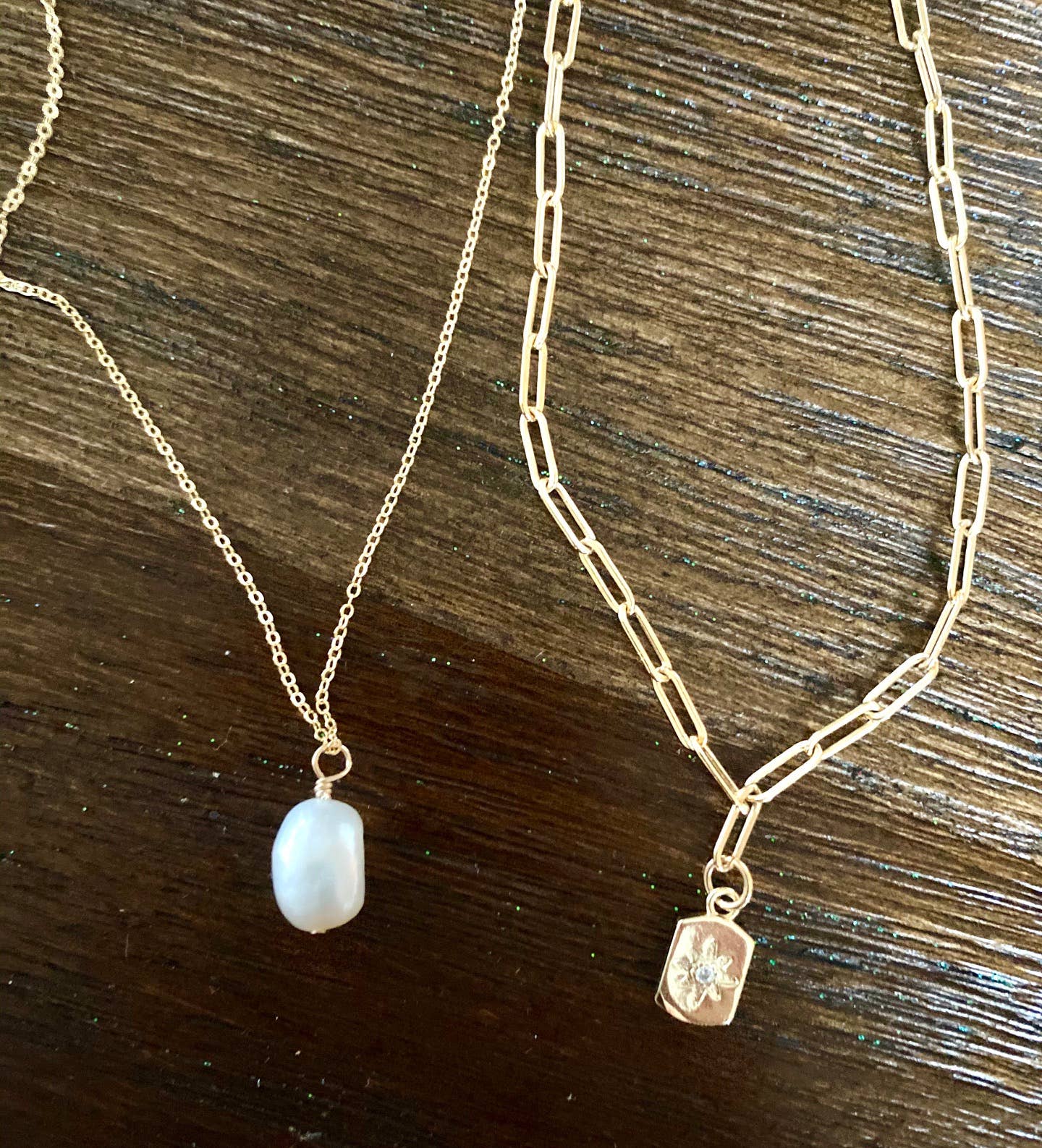 Sonya Renee Jewelry - Vendita all'ingrosso Collana con ciondolo/pendaglio - Perla goccia GF1