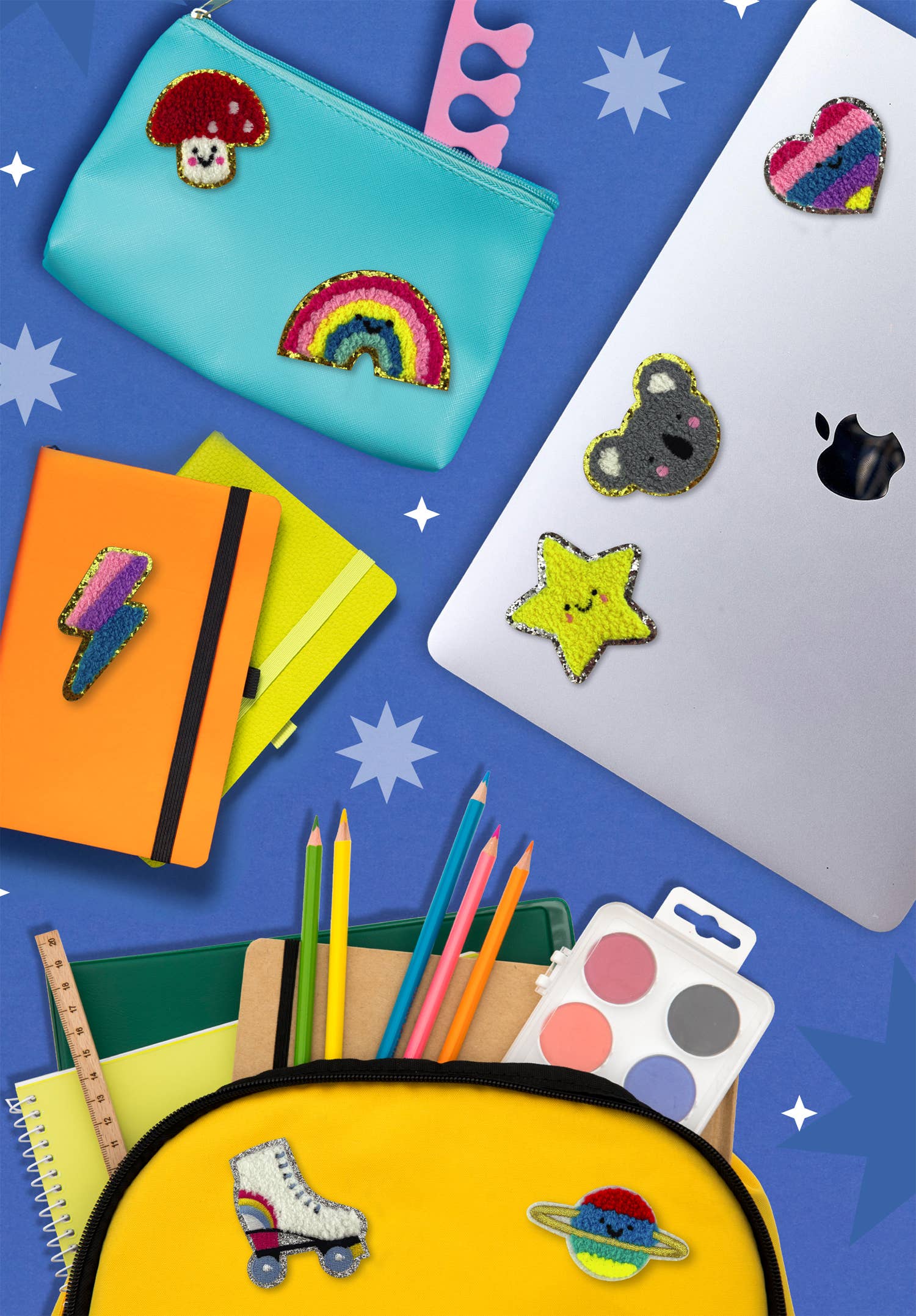 Second Nature Ltd - Wholesale Everyday Greeting Card - Rollerskate - Deco Patch - Second Nature4