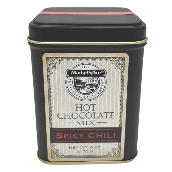 Spicy Chile Hot Chocolate Tin for wholesale by MARKETSPICE