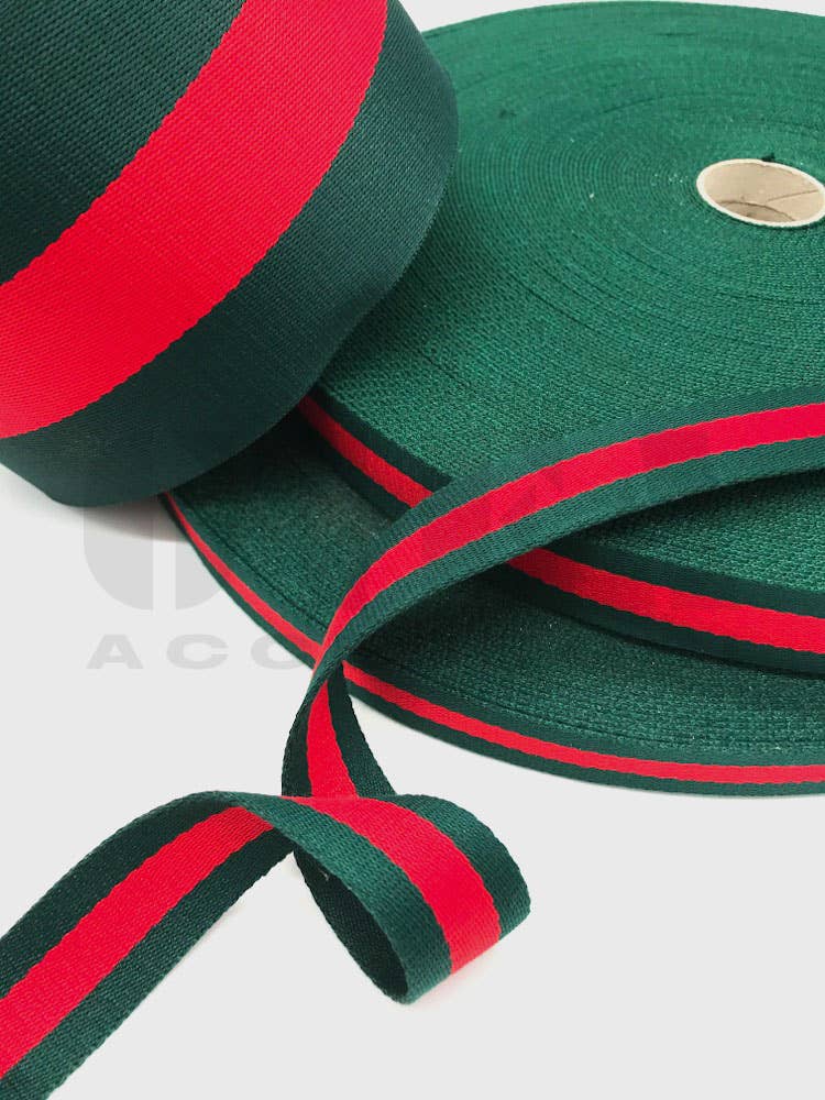 Gifa Accessori - Wholesale Ribbon - Gift Wrapping - Two-tone cotton ribbon various sizes per meter0