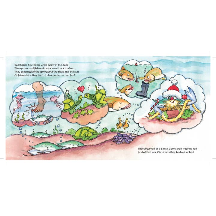 Schiffer Publishing - Wholesale Preschool Book (3-5) - Santa Claws: The Christmas Crab5