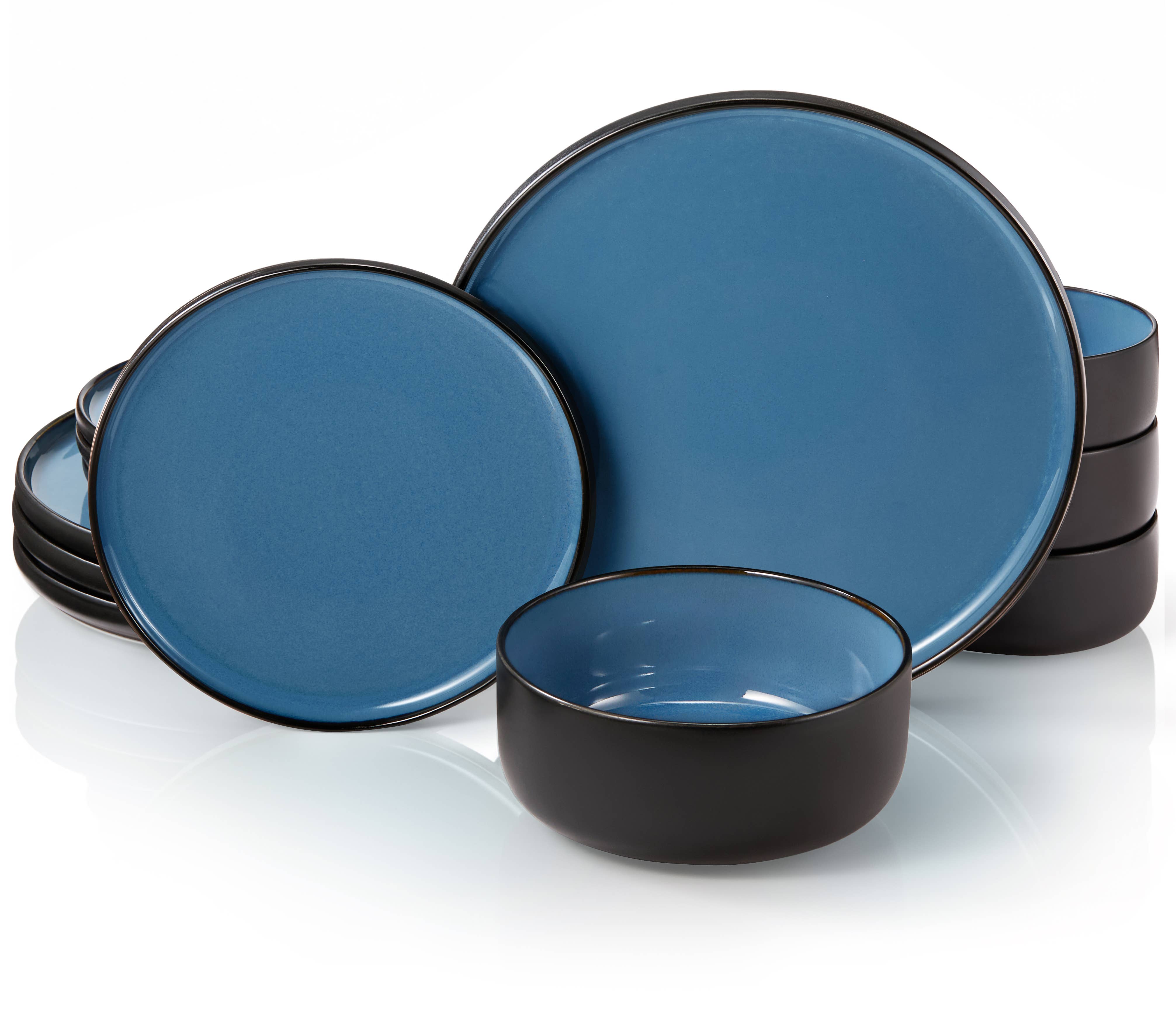 Kook - Wholesale Dinnerware Set - Kook Ceramic Dinnerware Set, 12 Piece, Somerset Collection8