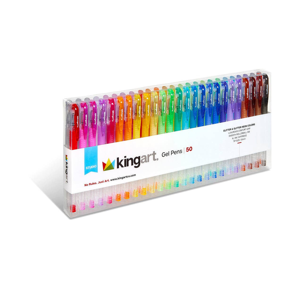 KINGART - Wholesale Pen - Gel Pens 50 Glitter Colors6
