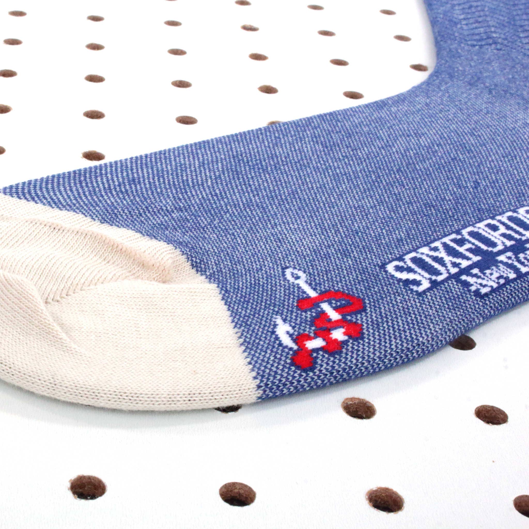 Soxfords - Wholesale Socks - Men's - "Cast King" - Fishing Themed Fine Men's Socks6