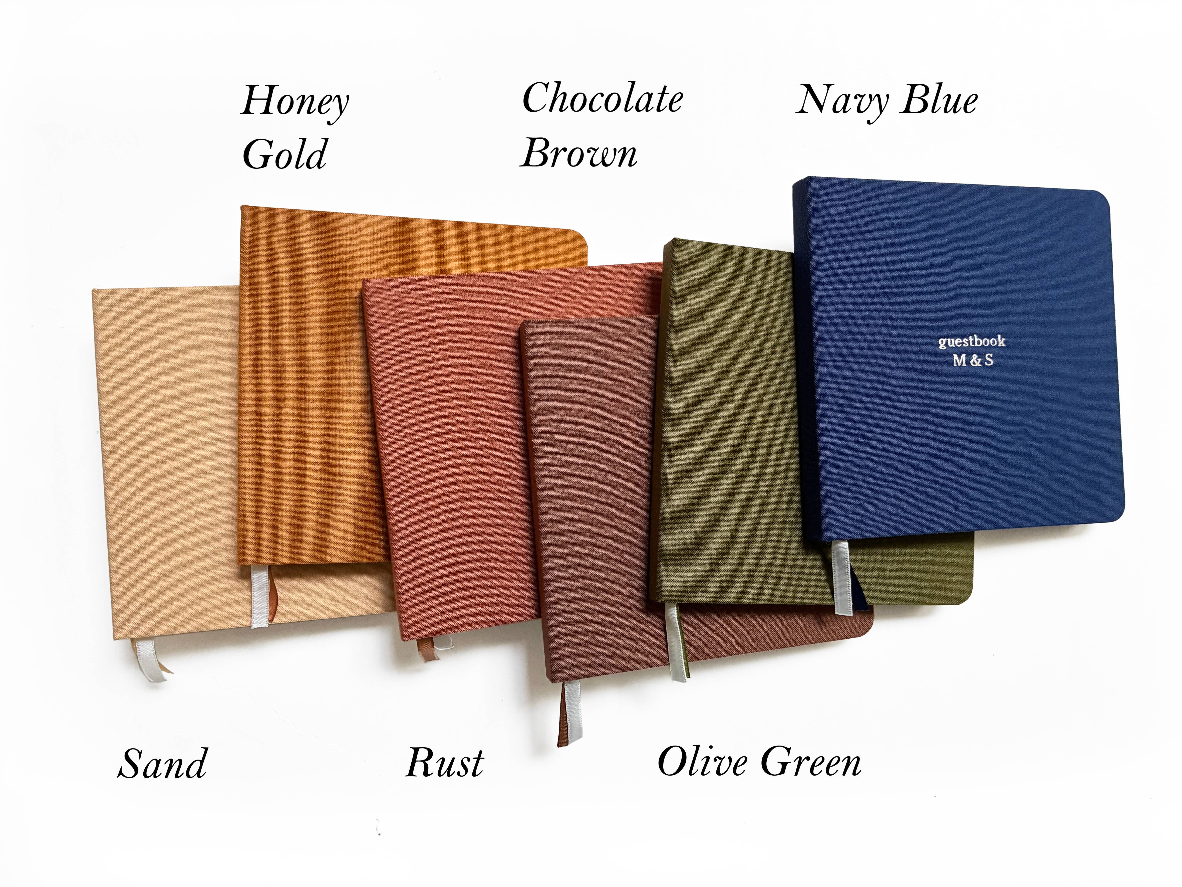 Studio Portmanteau – wholesale Notebook – Custom Logo Foil Embossed Square Linen Notebook, Earth Tones13