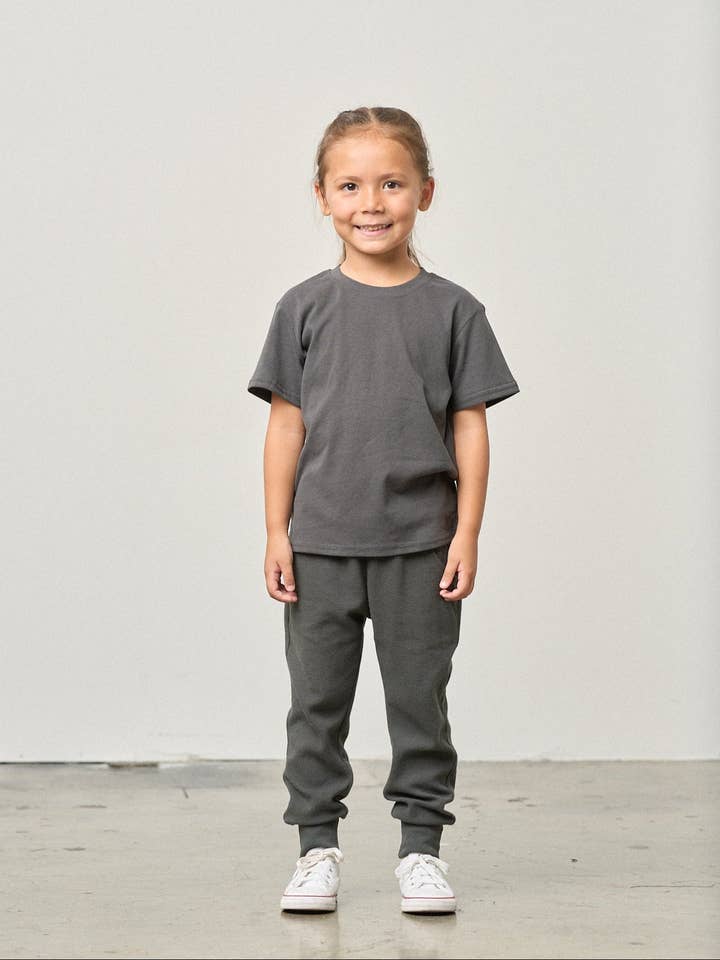 Little Bipsy - Wholesale T-Shirt - Kids - Elevated Tee - Shadow1