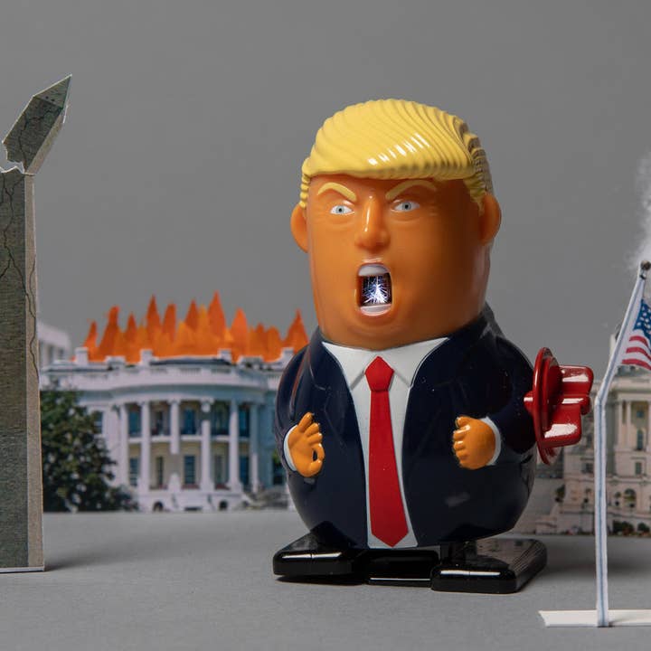 Unemployed Philosophers Guild - Wholesale Gag Gift/Novelty Gift - Trumpzilla Wind-Up Toy