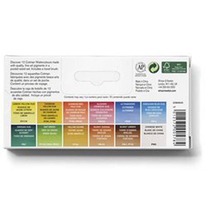 Orange Art/Creative Art Materials - Wholesale Watercolor Paint - WN Cotman Watercolor Sketch Pocketbox1