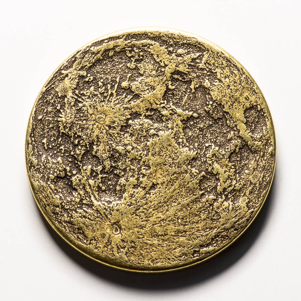 Shire Post Mint – wholesale Keepsake coin/token – The Sun and Moon Worry Coin - Aztec Sun Stone and Moon8