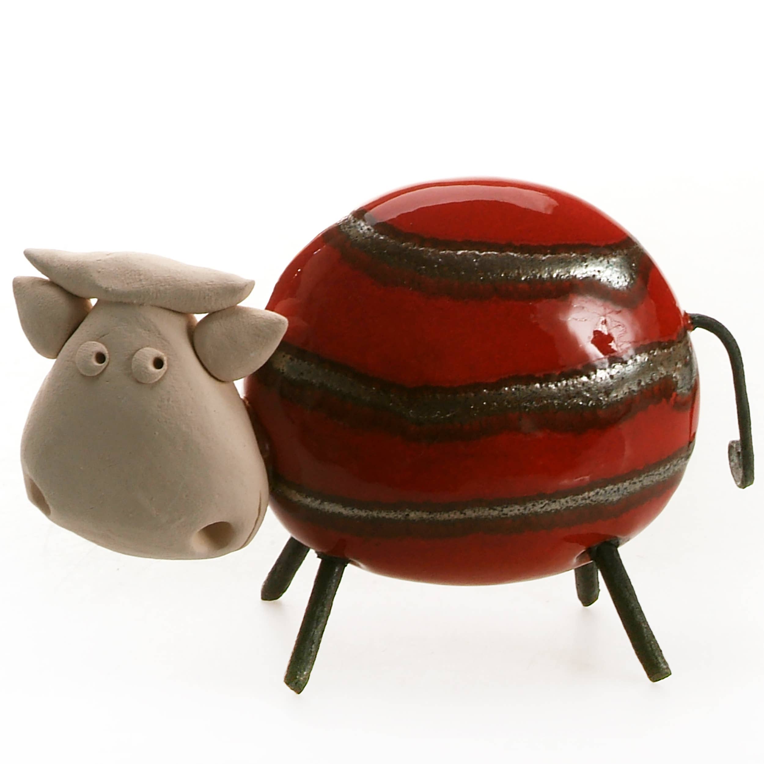 Enigma Supplies – Estatueta decorativa por atacado – Estatueta Cerâmica Happy Cow | Várias Cores7