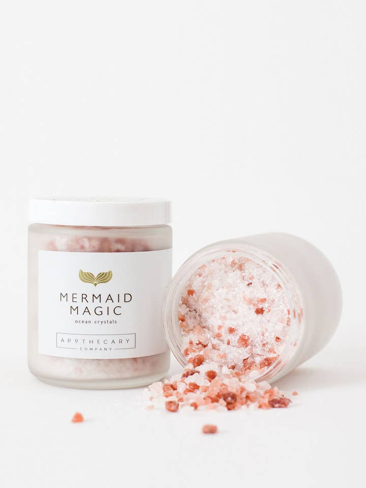 Mermaid Magic Sparkling Salt Soak for wholesale by Apothecary Co.