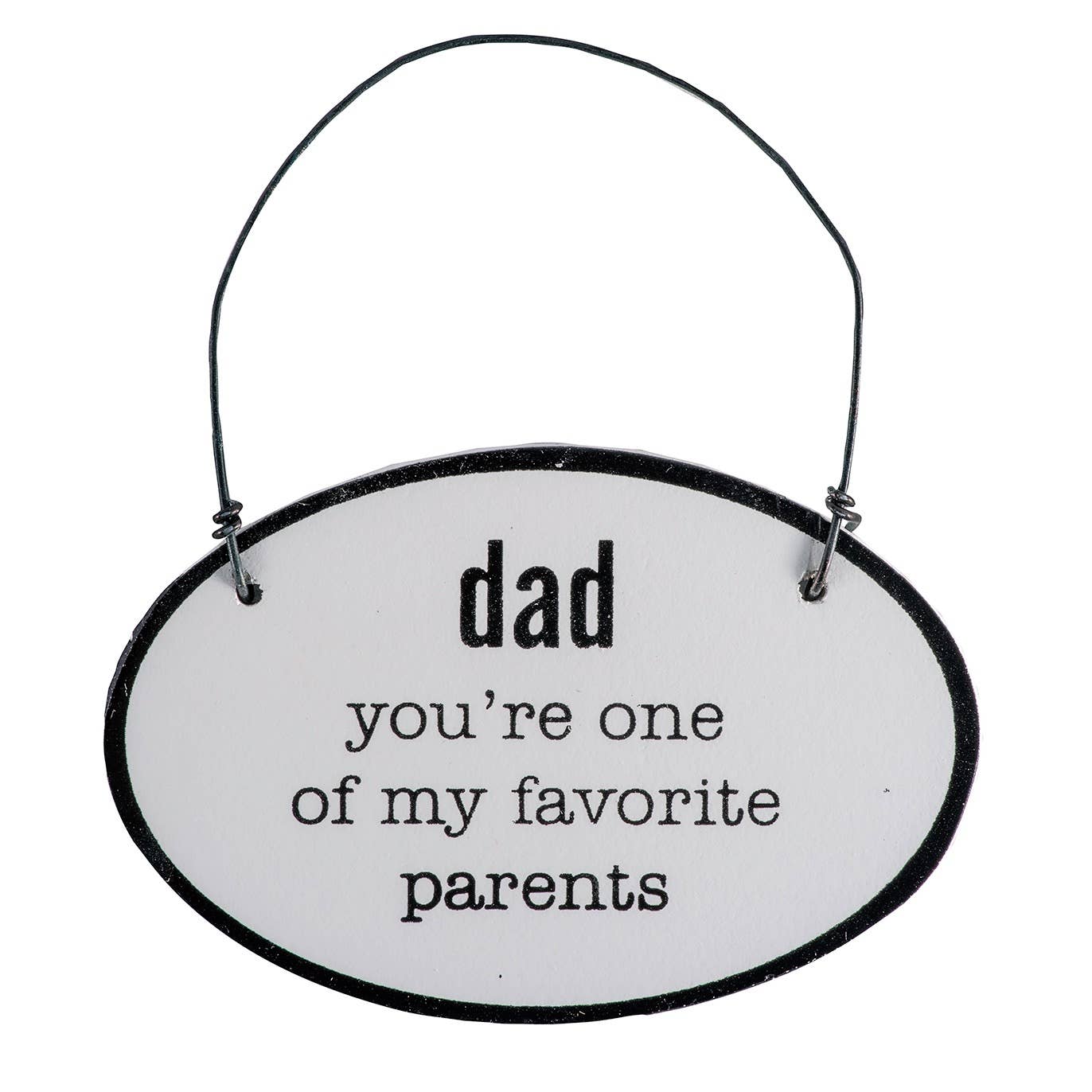 Abbey + CA Gift - Wholesale Sign - Say It with Sass Mini Oval Wall Hangings7