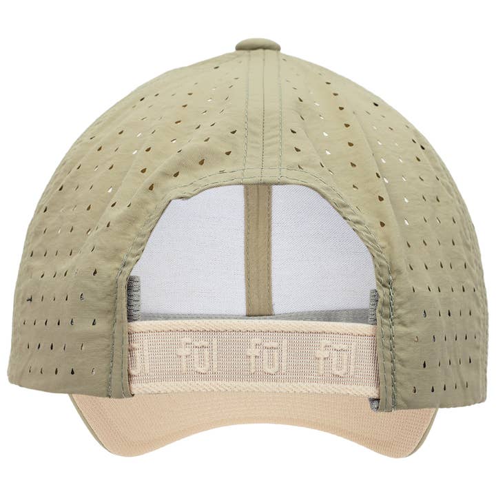 Concept One - Wholesale Baseball Cap - Unisex - FŪL Perforated Nylon Cap with 3D Rubber Logo and Elastic Logo Backstrap2