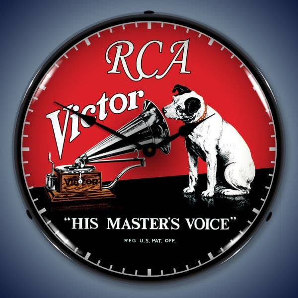 RCA Victor for wholesale by Collectable Sign and Clock LLC.