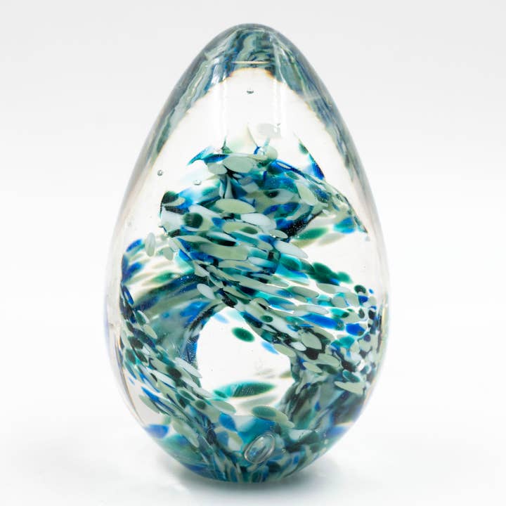 Boise Art Glass - Wholesale Paper Weight - Glass Egg Paperweight