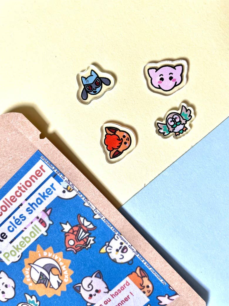 Girafette - Vendita all'ingrosso Portachiavi - Unisex - Bustine a sorpresa per portachiavi shaker Pokeball - Serie 12