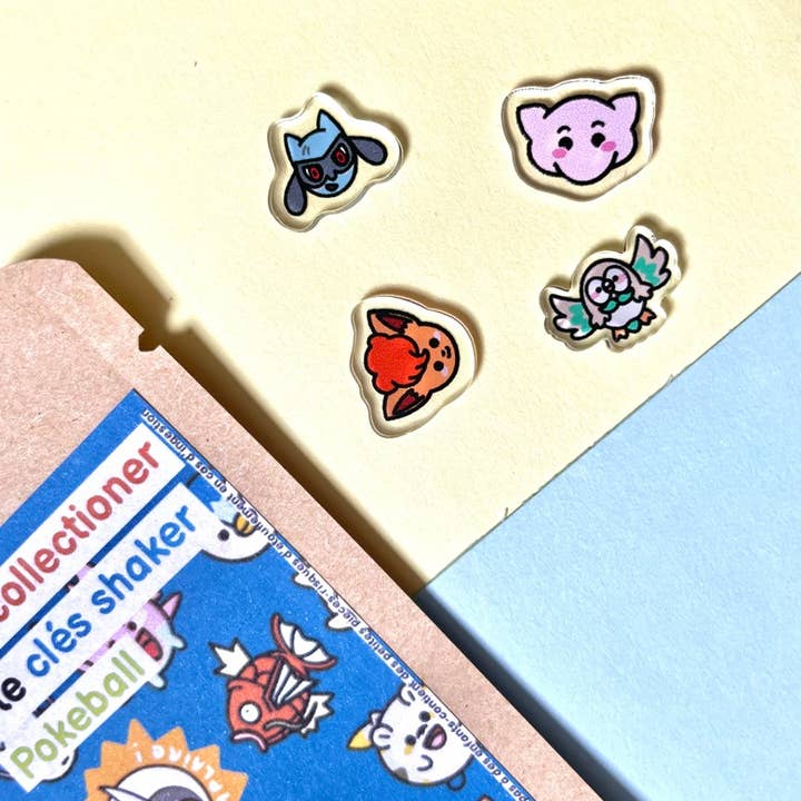 Girafette - Vendita all'ingrosso Portachiavi - Unisex - Bustine a sorpresa per portachiavi shaker Pokeball - Serie 12