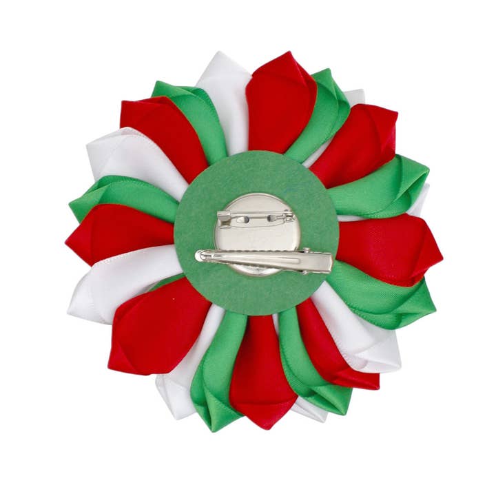 Multi Color OES Sorority Multicolor Flower Pearl Brooch Women for wholesale on Faire3