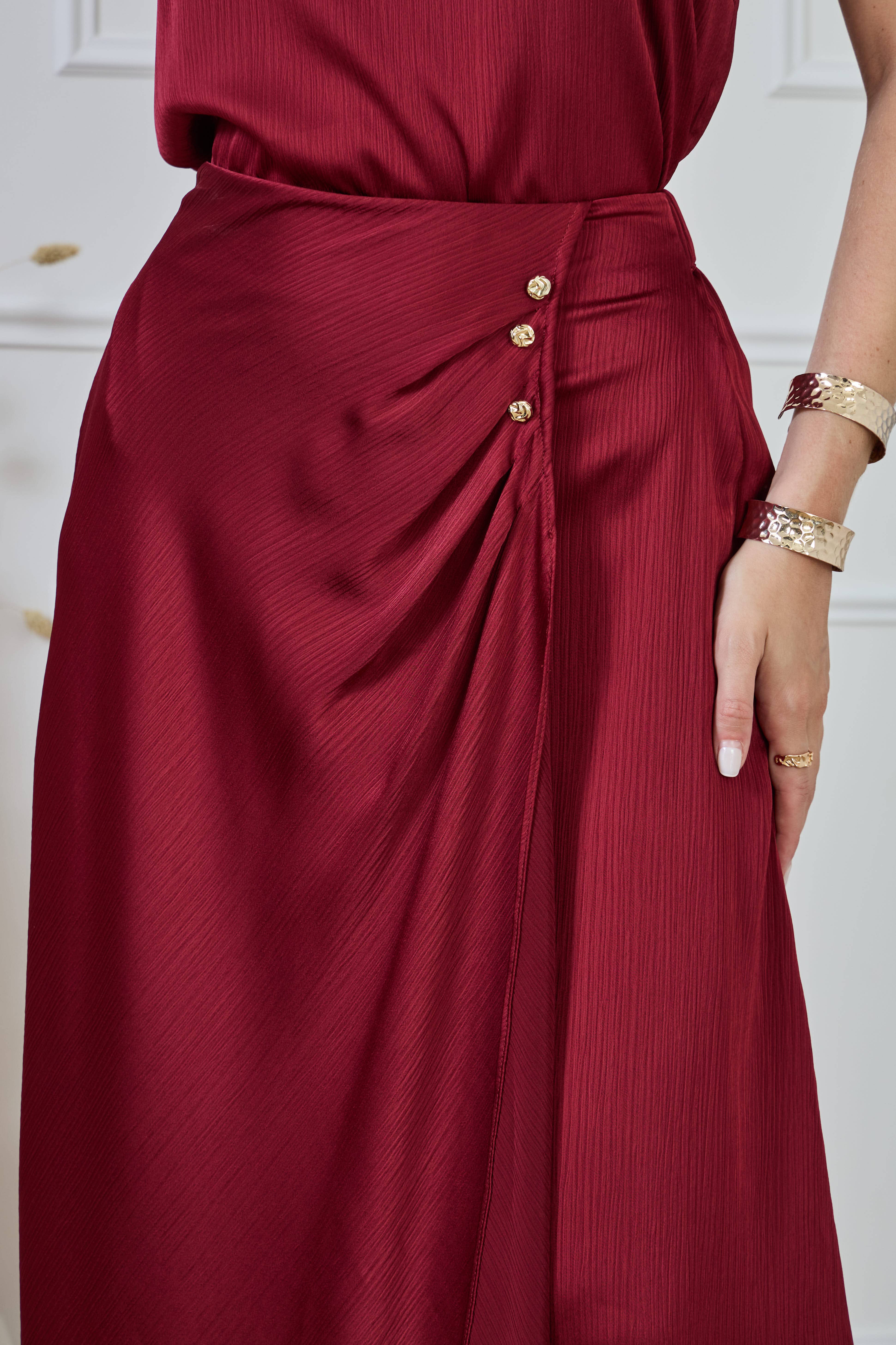 LULUMARY - Vendita all'ingrosso Gonna - Donna - Gonna lunga fluida SK86324