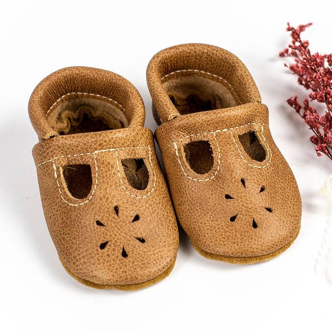 Sahara T-strap Shoes Baby and Toddler for wholesale by Starry Knight Design
