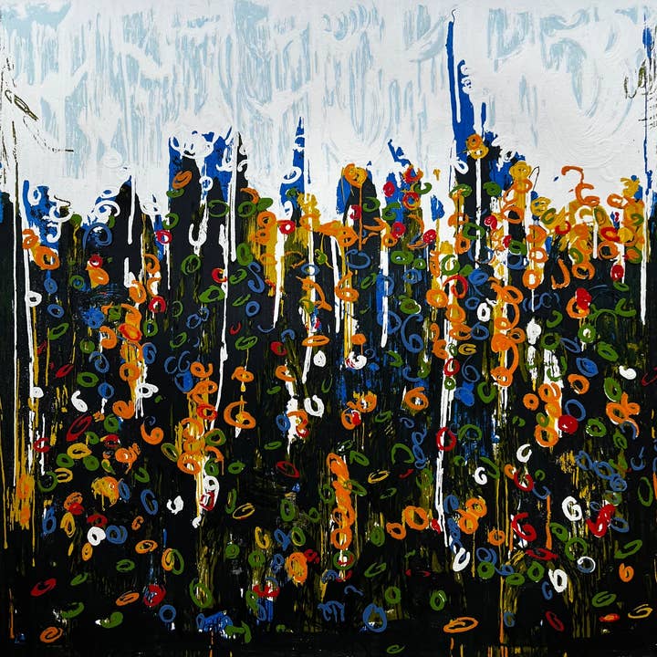 De pracht van de bloemenkweker | Mario Schifano voor wholesale door Arte Focus