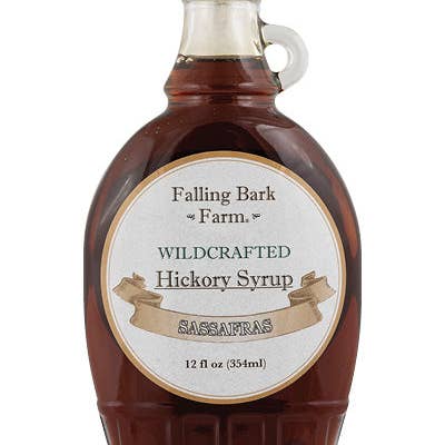 FALLING BARK FARM - Wholesale Maple Syrup - Sassafras-Infused Hickory Syrup