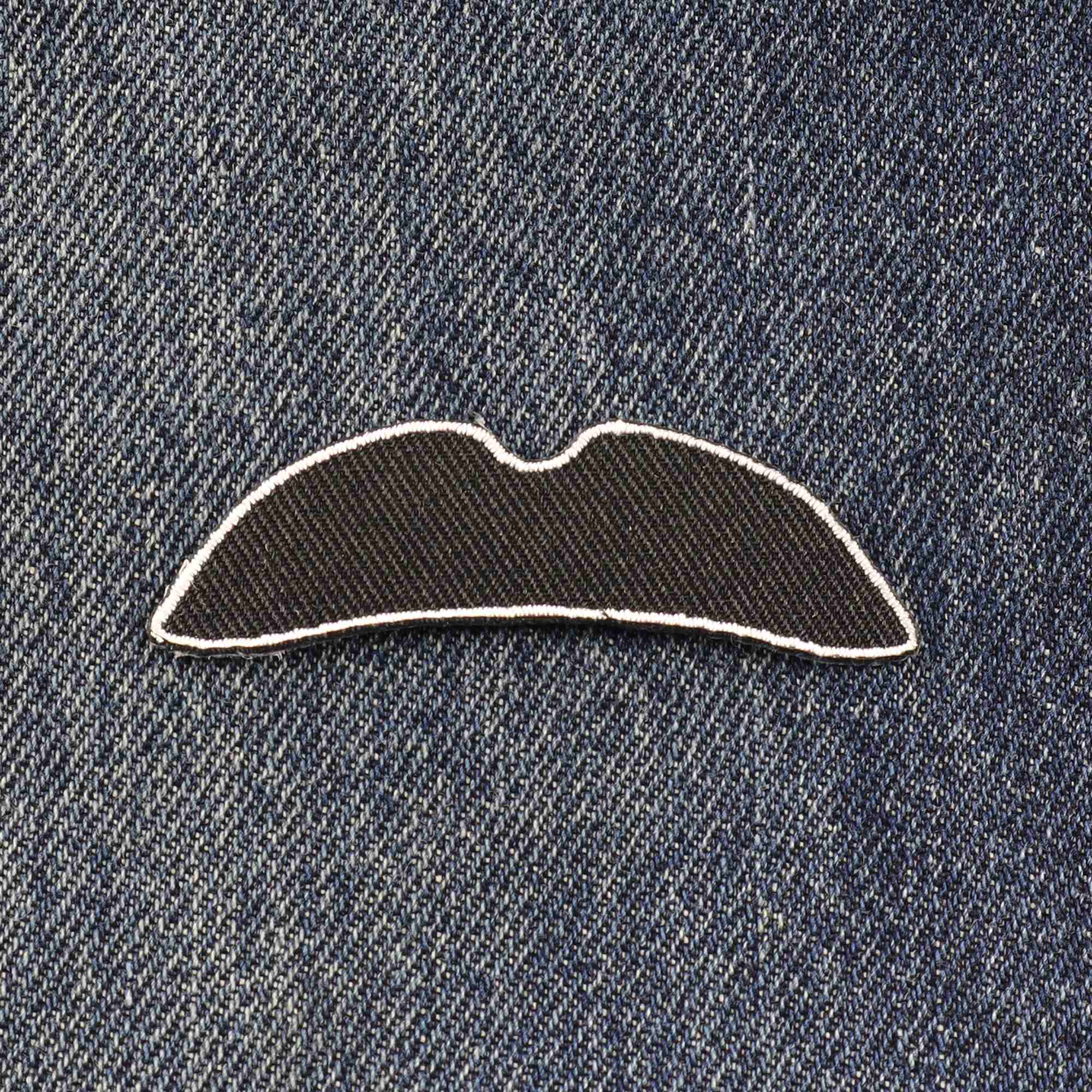 Tribal Trade GmbH - Wholesale Patch - Mustache thick curved mustache sticker patch8