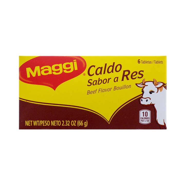 L&F Universal Goods - Vente Légumes secs/déshydratés - Cubes de Bœuf Maggi 6 Tablettes 48/2,32OZ0