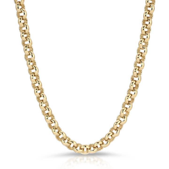 Micro Royal Rolo Chain Necklace for wholesale by Eklexic