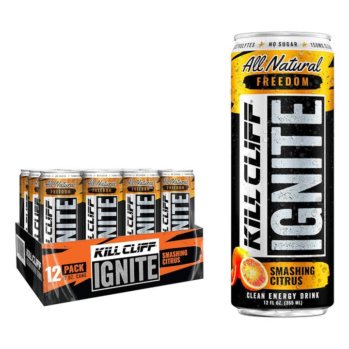 L&F Universal Goods - Wholesale Sports/Energy Drink - KILL CLIFF IGNITE ENERGY DRINK 12/12OZ SMASHING CITRUS