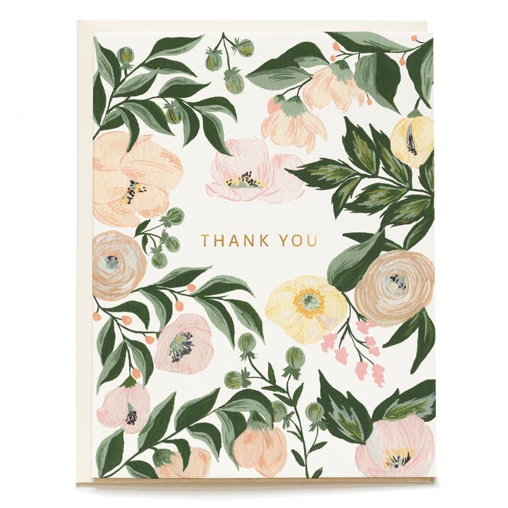 Pen + Pillar - Wholesale Thank You Card - Juliette Thank You Greeting Card