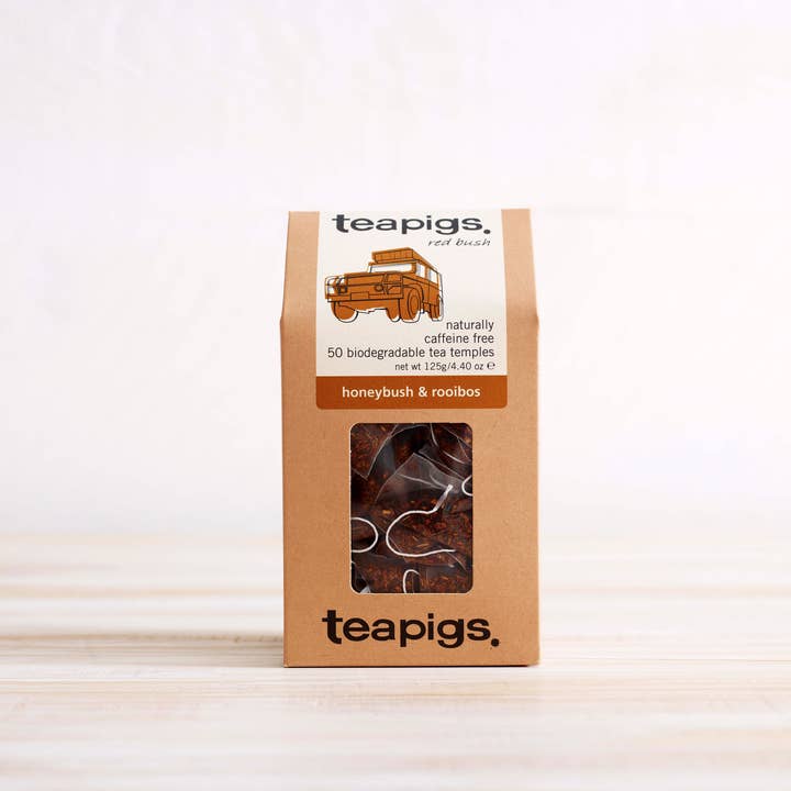 teapigs - Wholesale Tea Bags - Honeybush & Rooibos Tea - 50 Temples