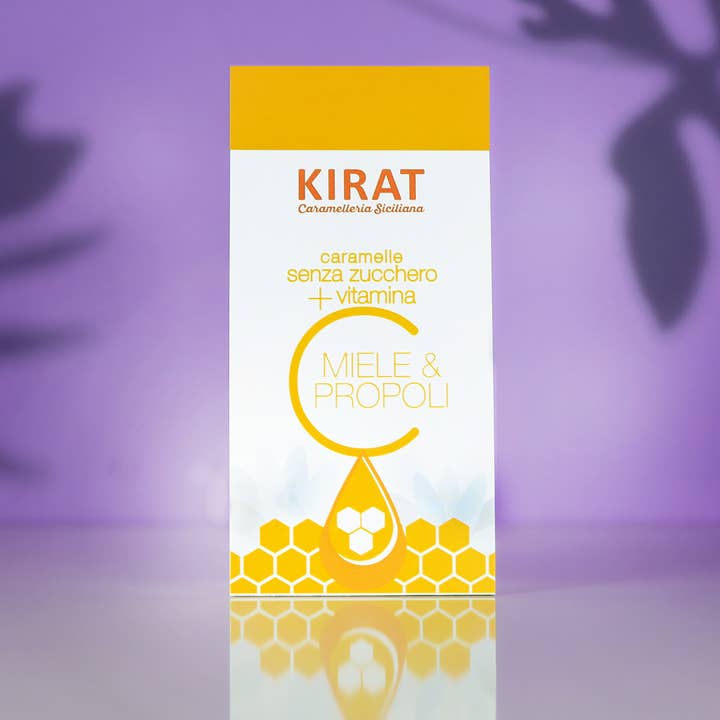 Honig und Propolis Zuckerfreie Bonbons 40gr für den Großhandel von Kirat