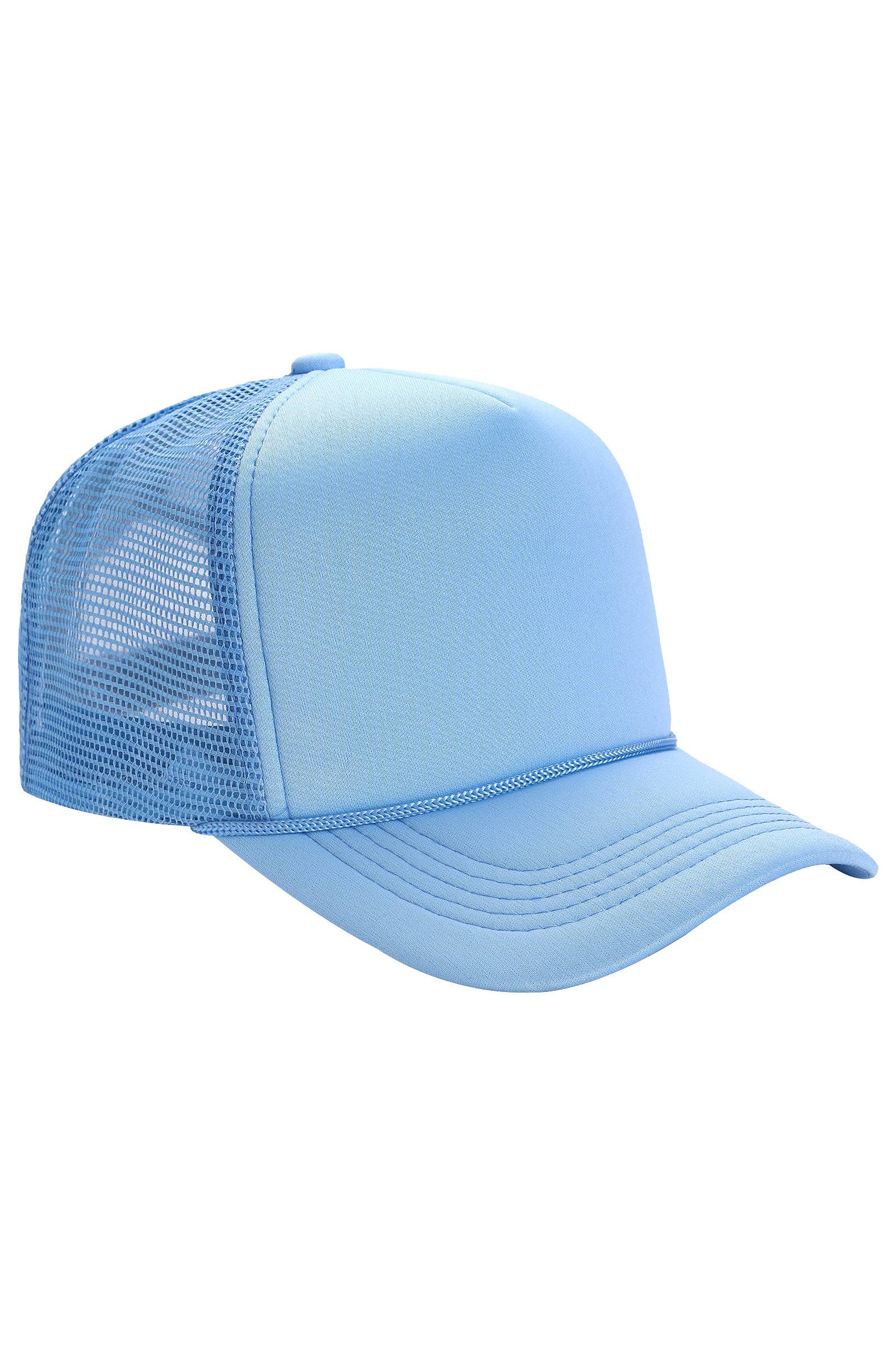 Cap Zone - Wholesale Trucker Hat - Unisex - Solid Five Panel Foam Trucker Hat20