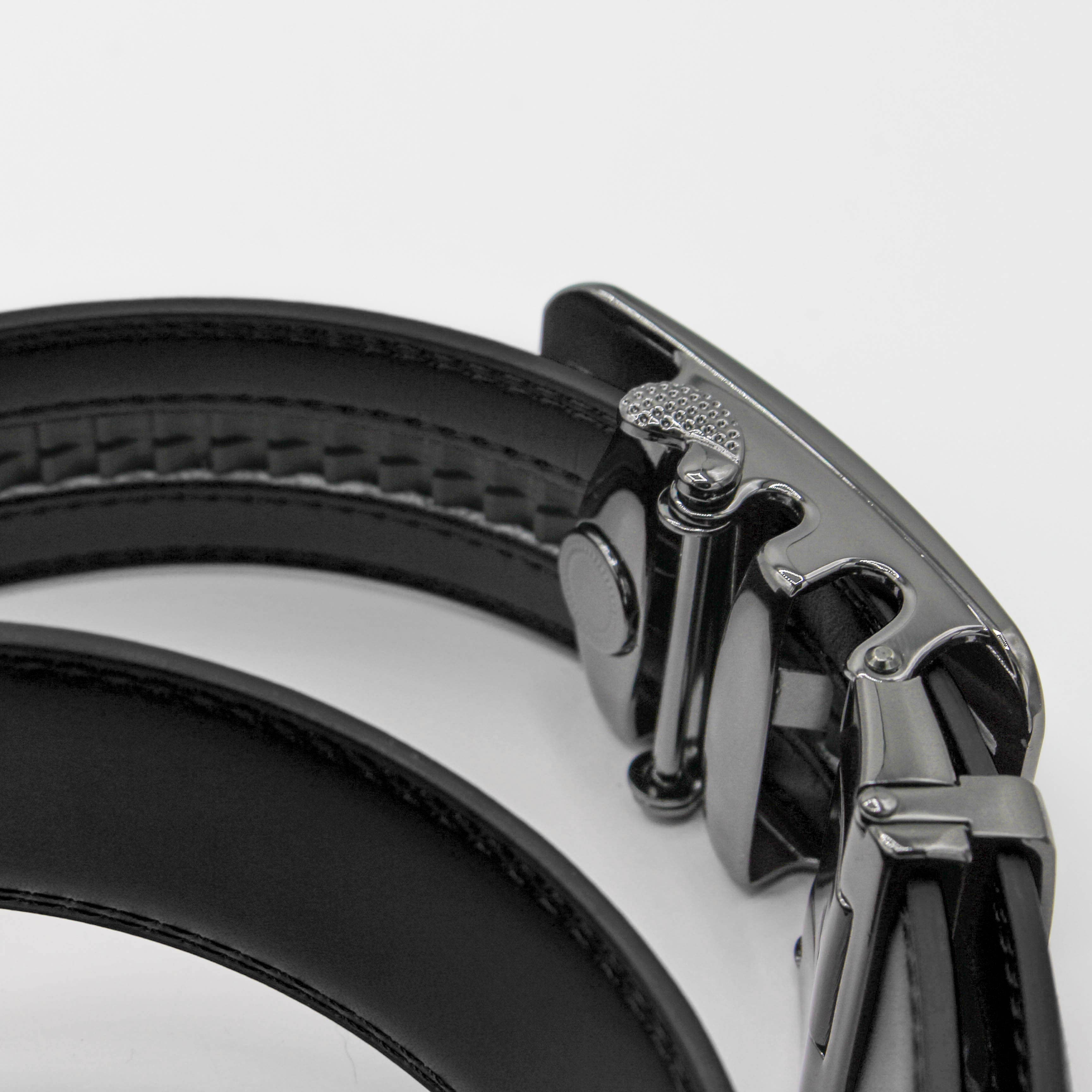 Zerimar 1942 - Wholesale Belt - Men's - Men's Belt with automatic buckle Leather belt Width 3.5 cm11