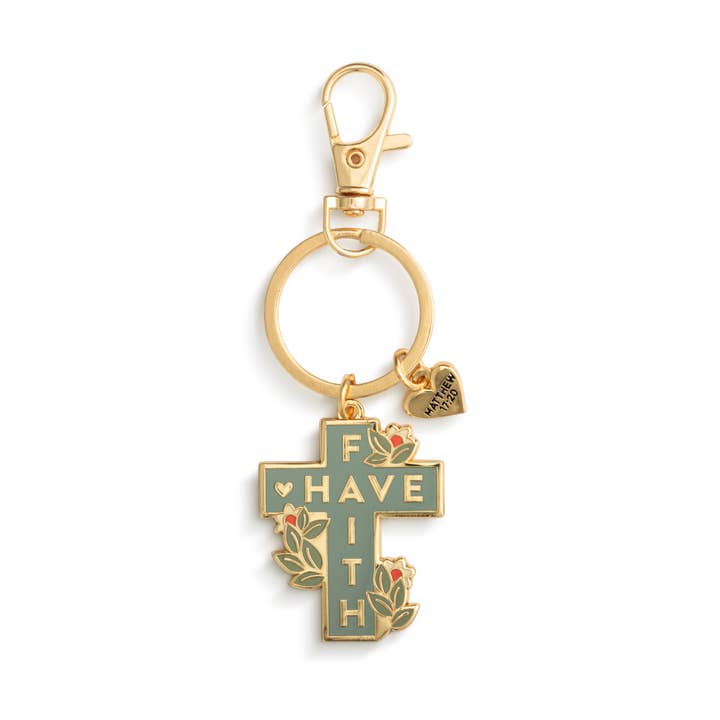 Sharing Kindness Keychain - Cross 1in for wholesale by DEMDACO