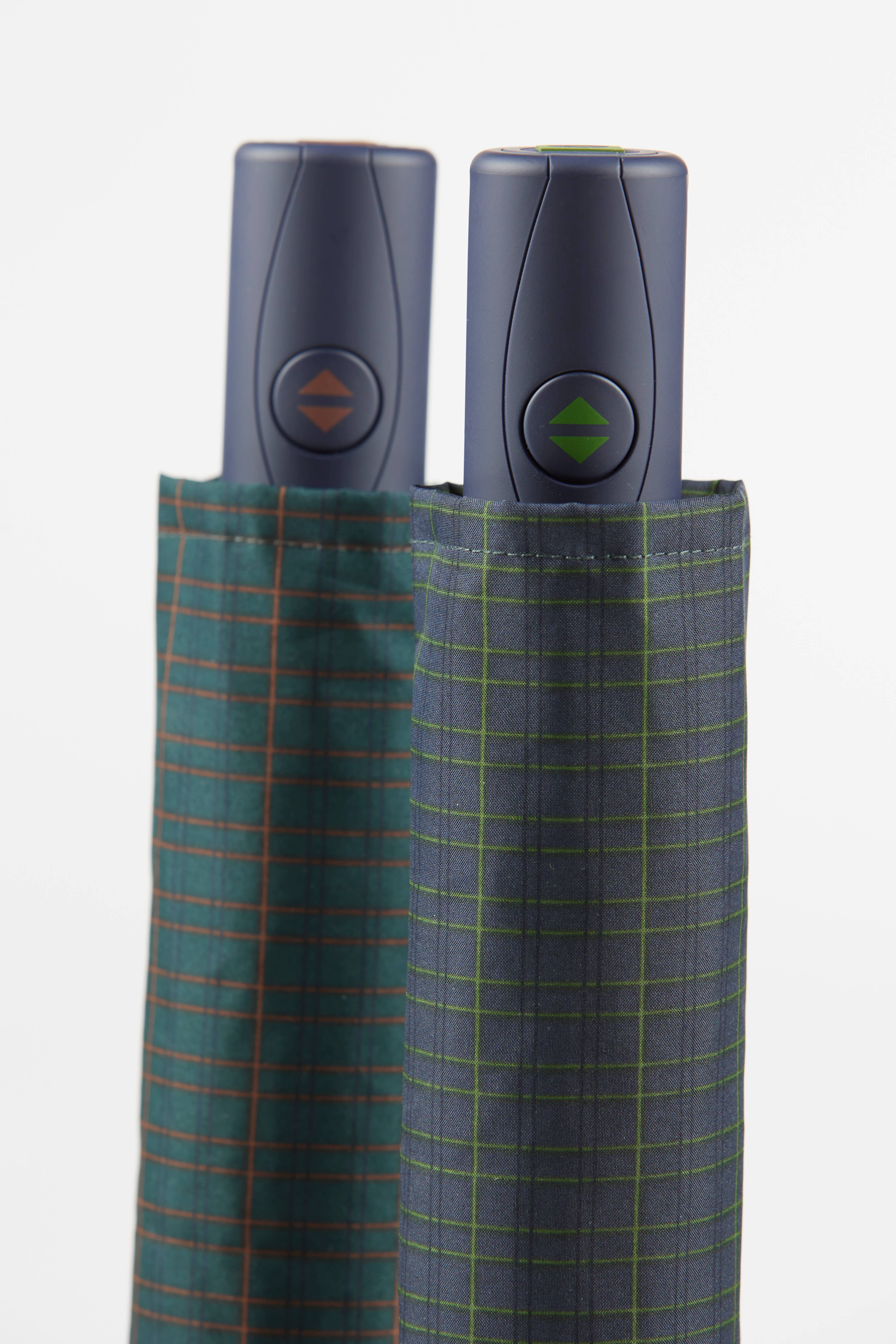 Ezpeleta - Vente Parapluie – unisexe - Parapluie pliant automatique à motifs à carreaux Ezpeleta2